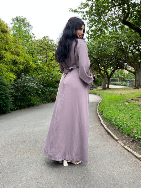 Mauve hotsell dress modest